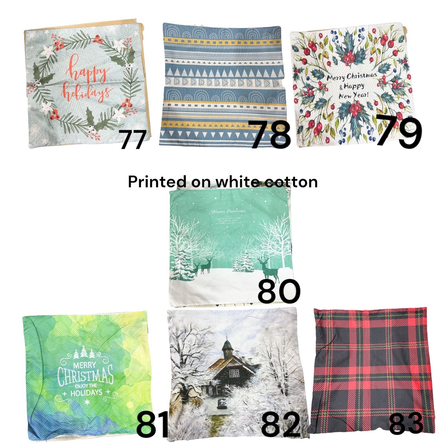 Christmas cushions