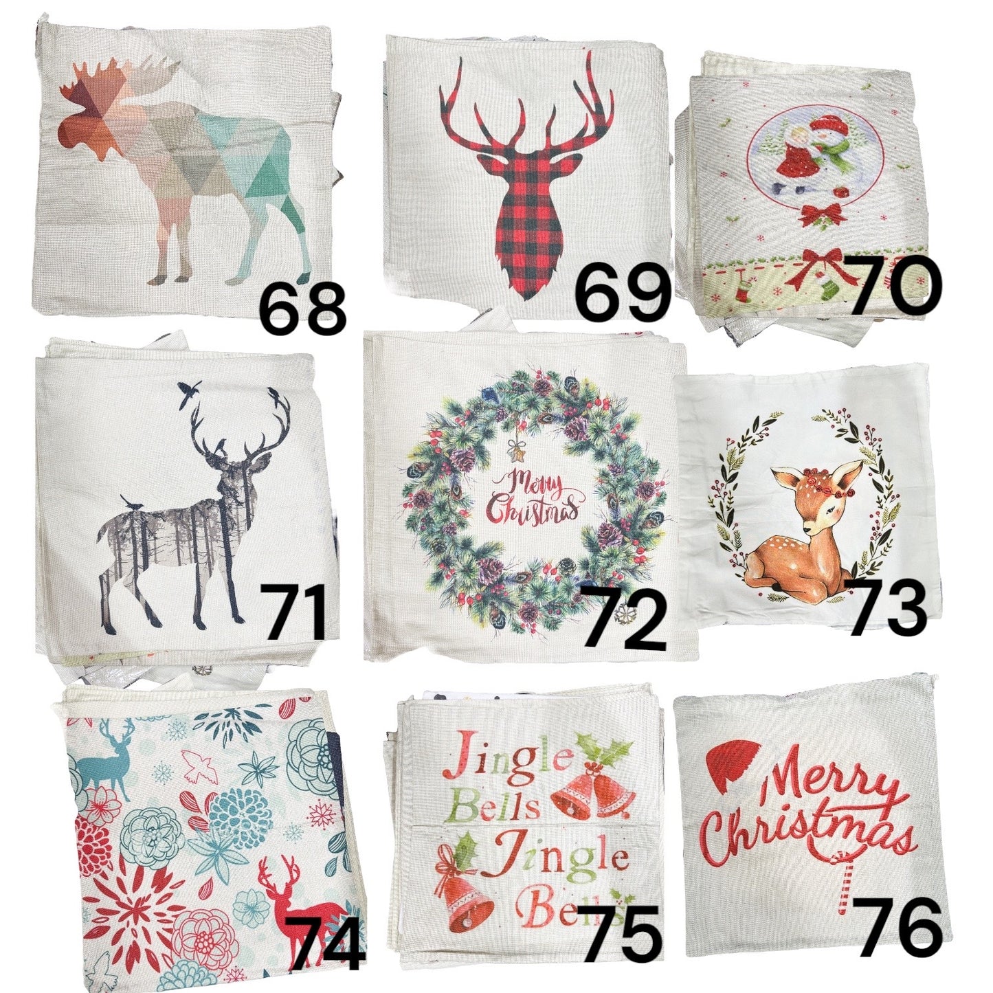 Christmas cushions