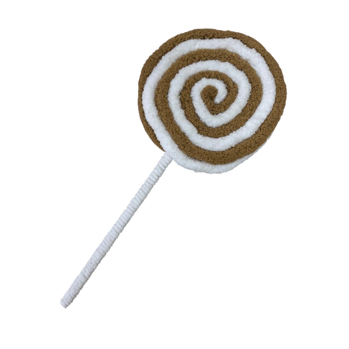 Giant Gingerbread White and Brown lollipops