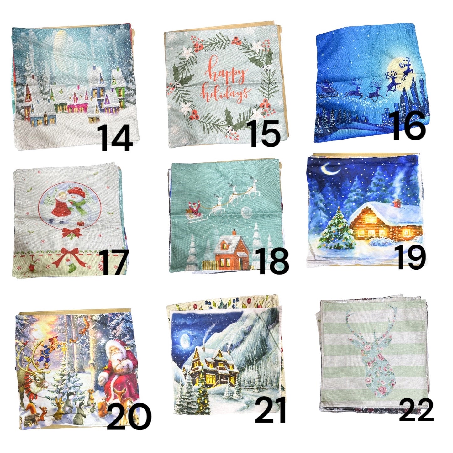 Christmas cushions