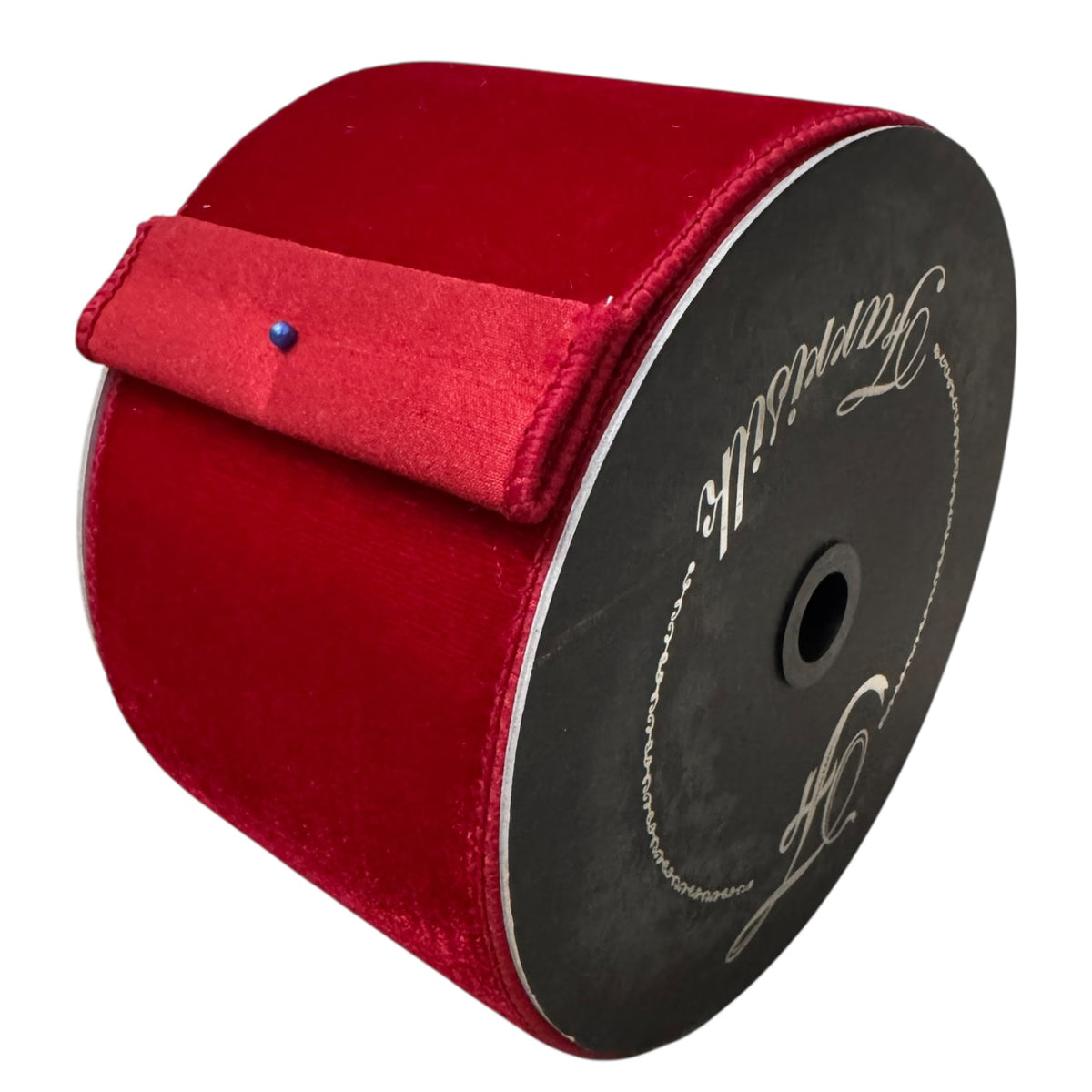 Red Velvet 4” wire ribbon
