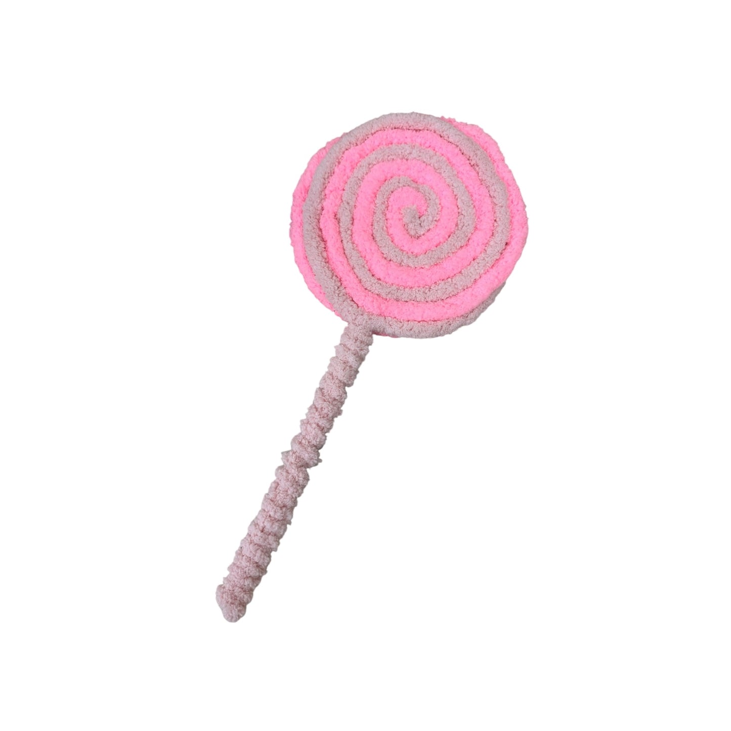 GIANT Handmade Bright Pink Lollipops