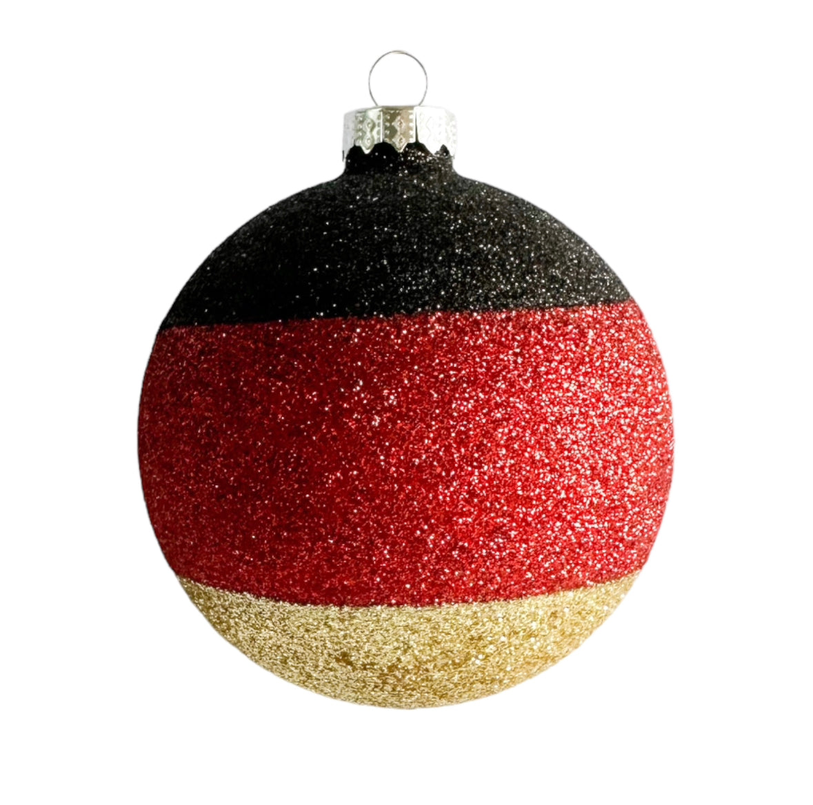 Germany Flag Glass Bauble - Medium