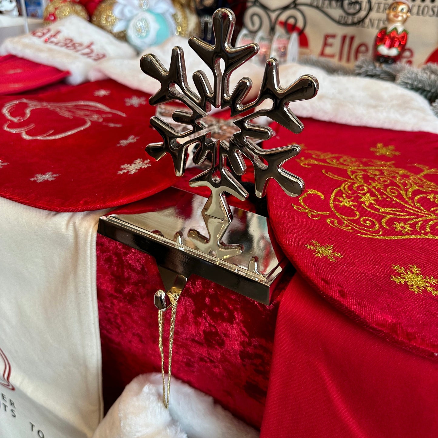 Stocking holder - Snowflake