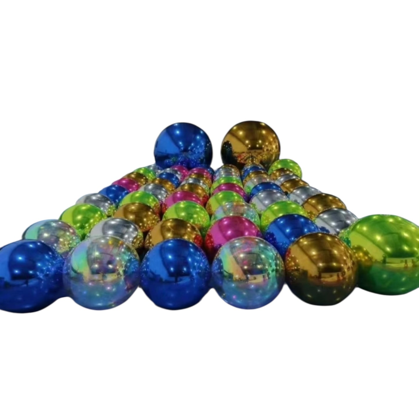 Pre sale Giant Mirror Inflatable Baubles- many colors and sizes