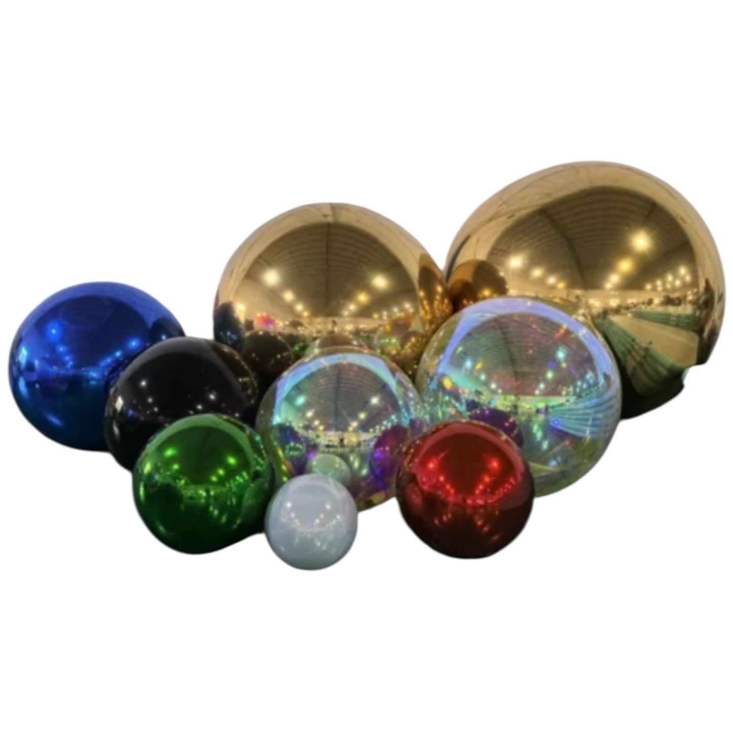 Pre sale Giant Mirror Inflatable Baubles- many colors and sizes