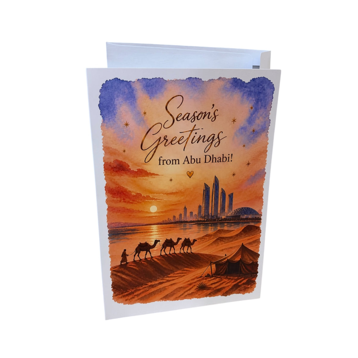 Abu Dhabi Greeting card A5 size