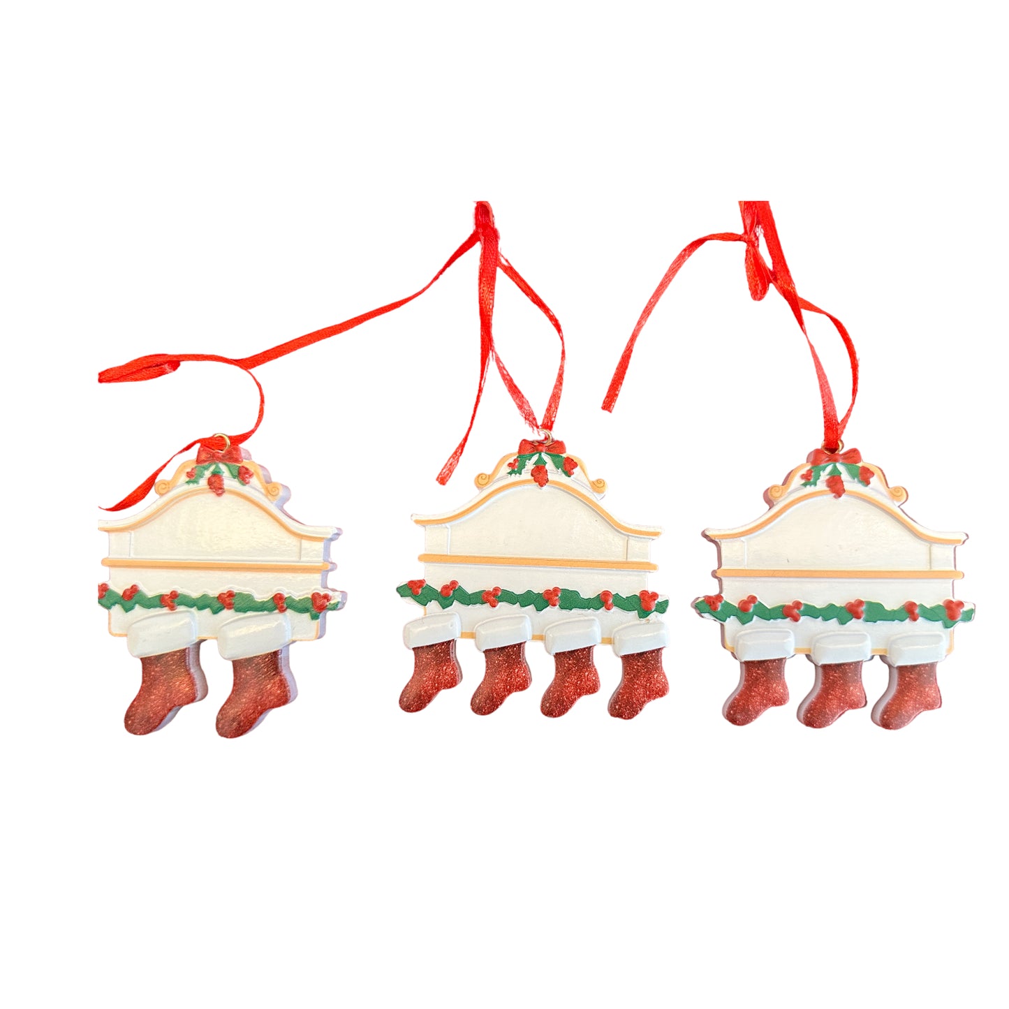 Personalised Christmas Ornaments - stockings