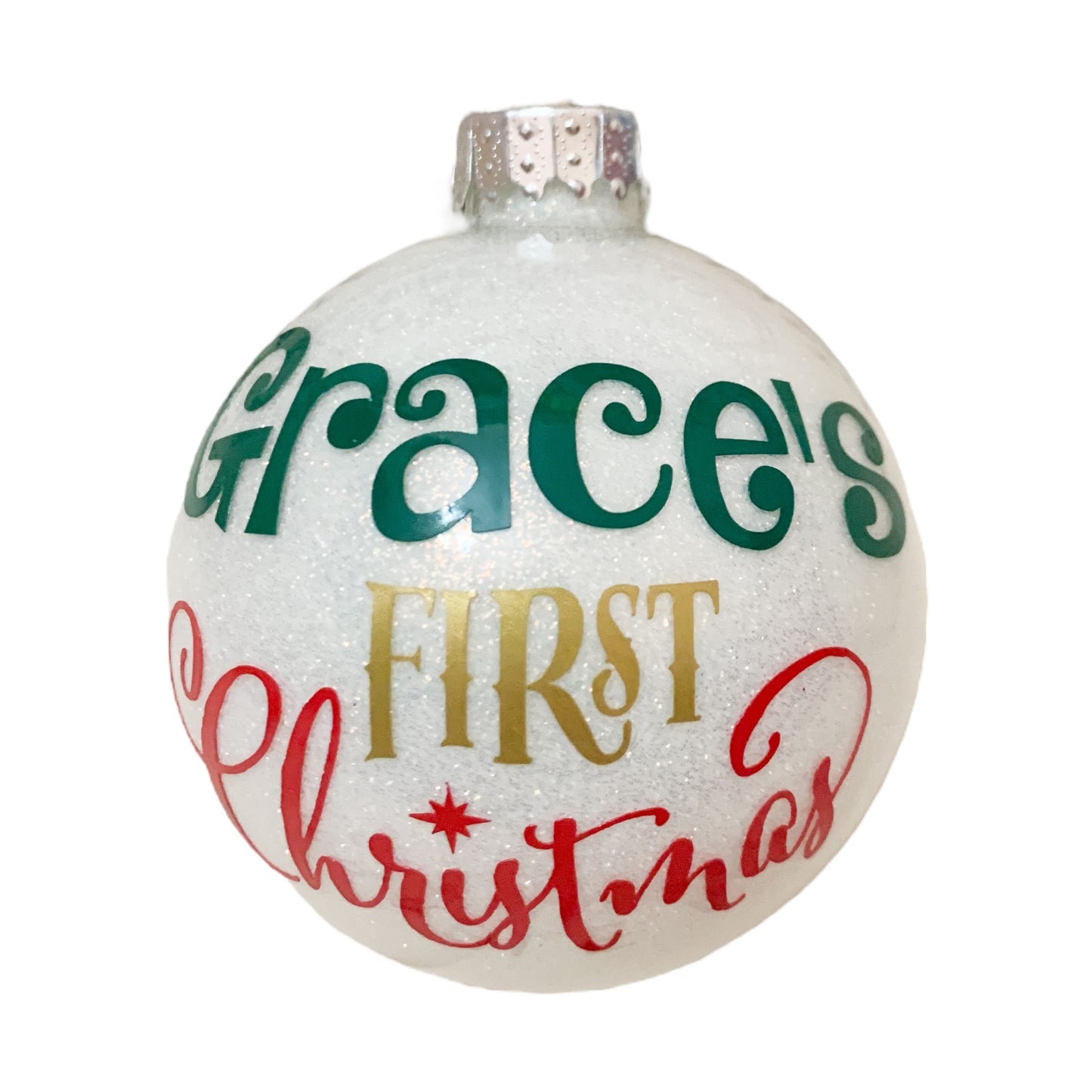 First Christmas Bauble