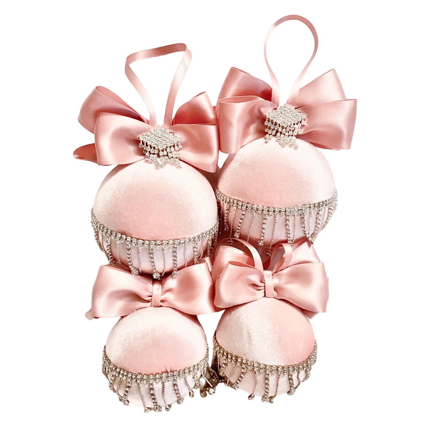 Dusty Pink Dancing Bows
