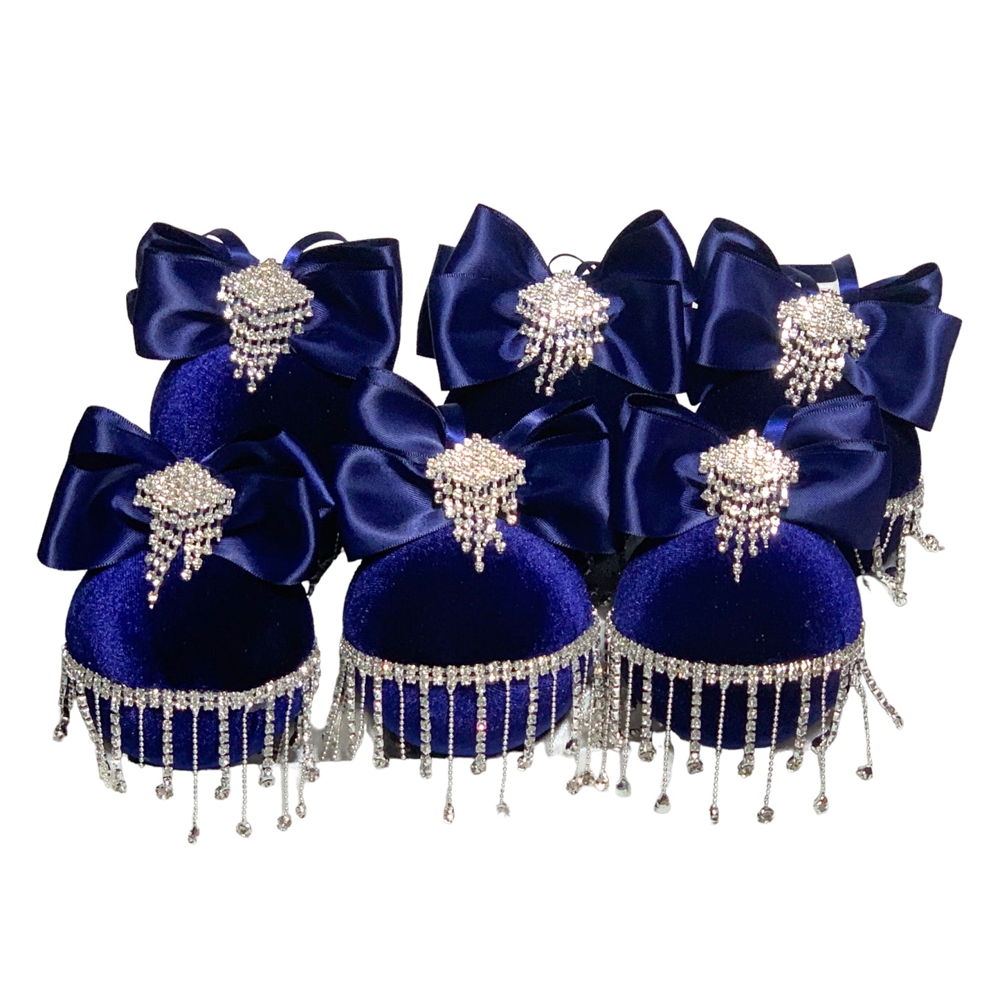 Navy Blue Dancing Bows