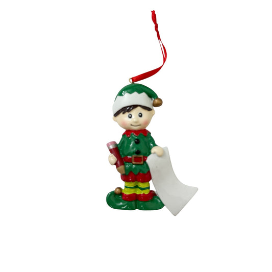 Elf Christmas Ornament