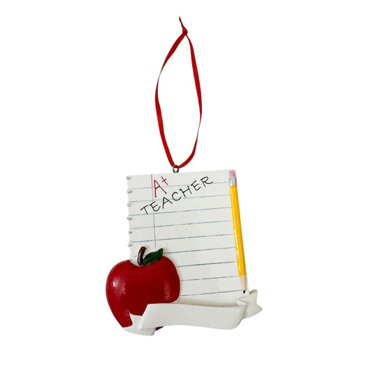 Teacher ornament