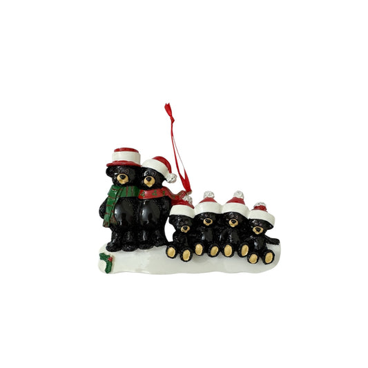 Bear ornament - 5 people