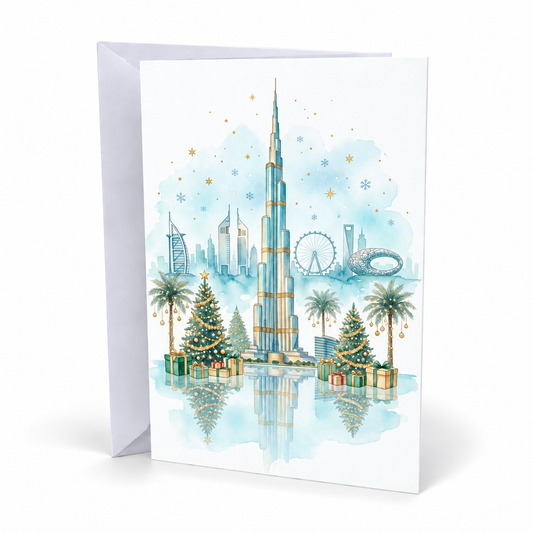 Dubai Greeting Card