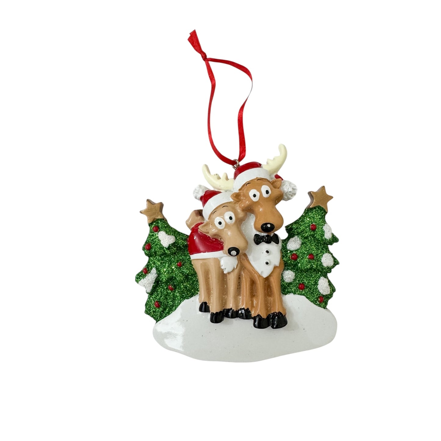 Reindeer ornament - 2 people