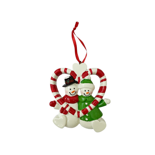 Snowman ornament - 2 people