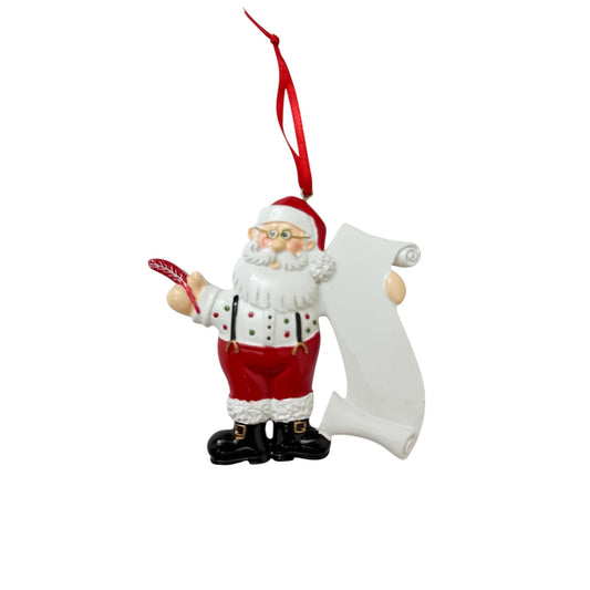 Santa Christmas Ornament