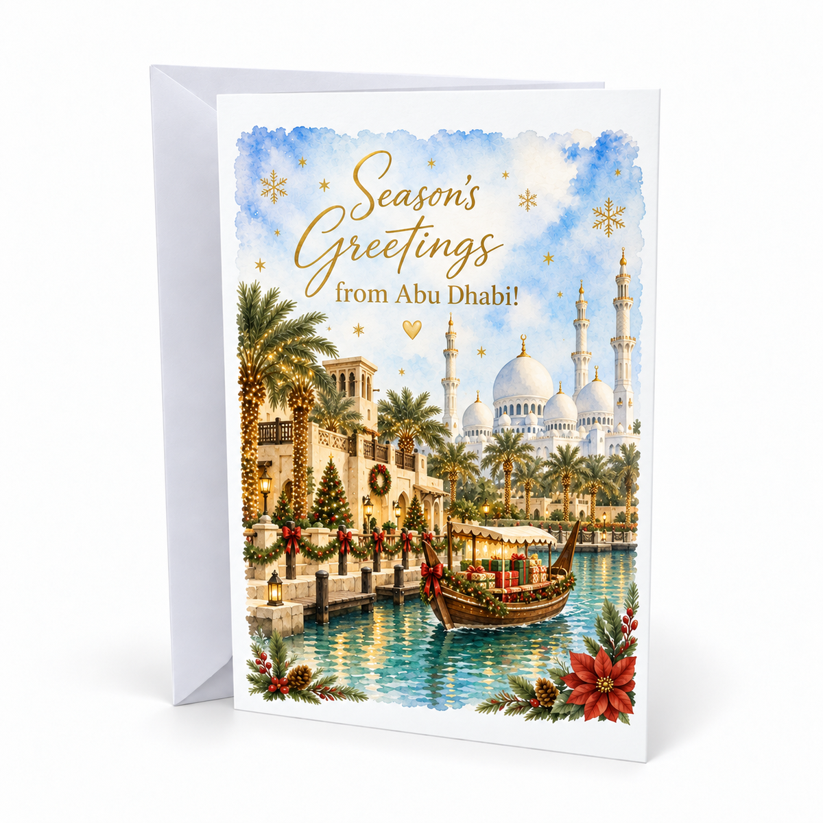 Abu Dhabi Greeting card