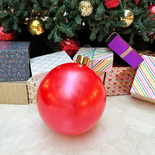 Giant Inflatable Bauble - Red