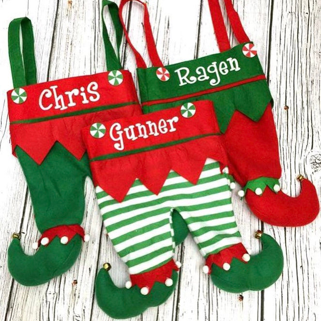 Elf Stockings – UAE Christmas Store