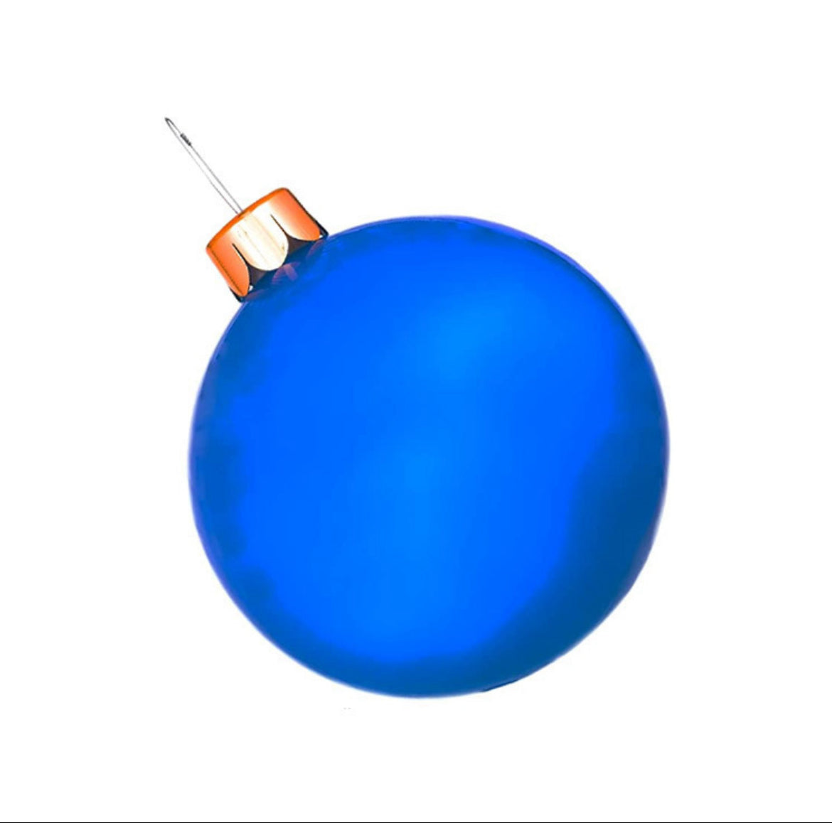 Giant Inflatable Bauble - Blue - Large