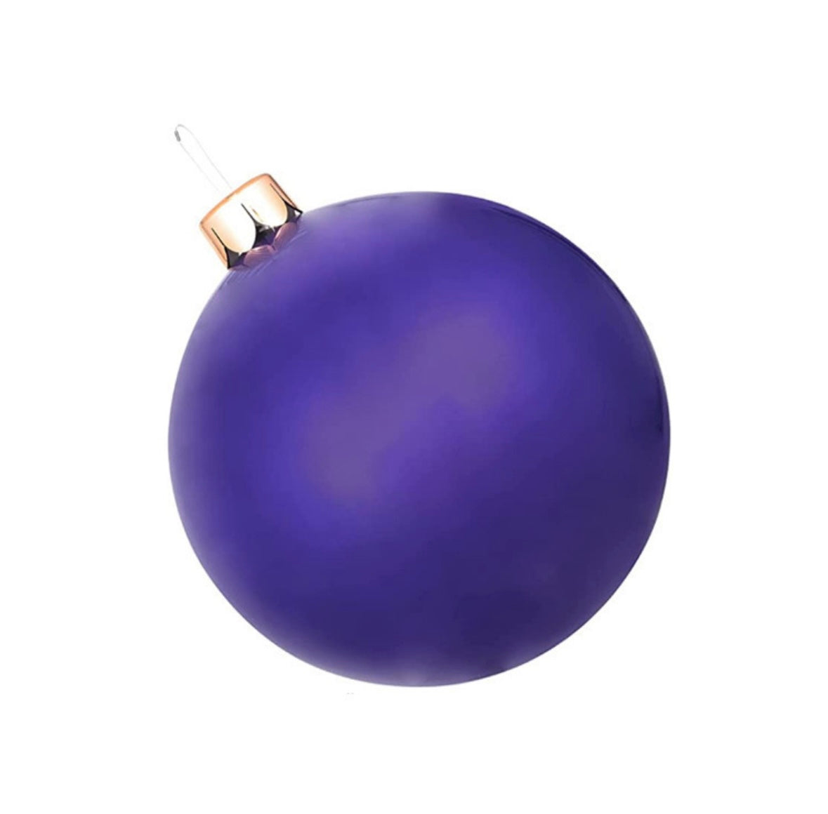 Giant Inflatable Bauble -  Purple - large